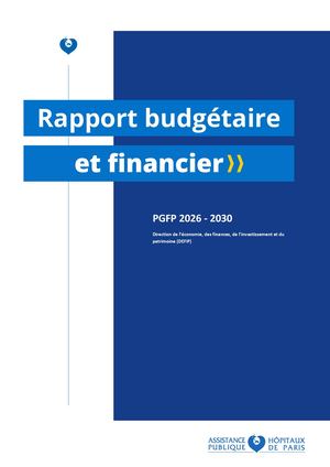 APHP Rapport PGFP 2026-2030 Vf