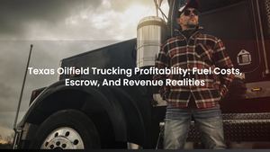 Texas Oilfield Trucking Profitability: Fuel Costs, Escrow, And Revenue Realities