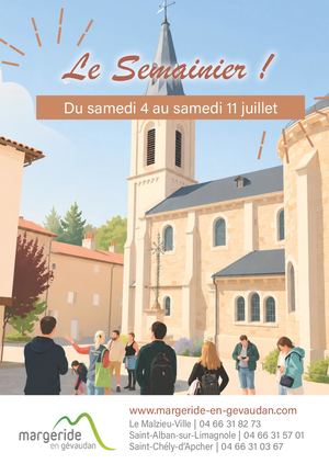 Semainier du 4 au 11 juillet
