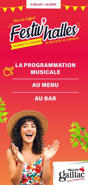 La carte des Festiv'halles