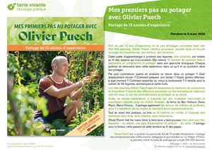 Mes premiers pas au potager avec Olivier Puech - Extrait
