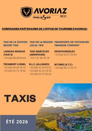 Taxis Avoriaz