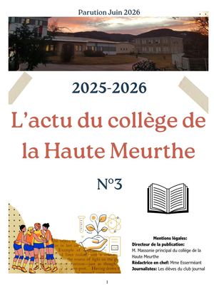 Journal 3 2025-2026