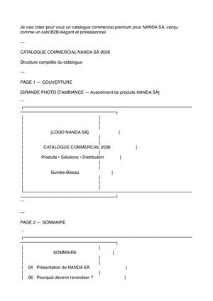 Catalogue
