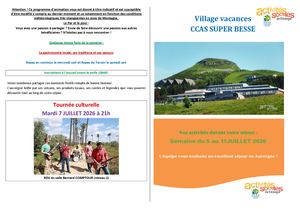 Planning Du 5 Au 11 Juillet 2026
