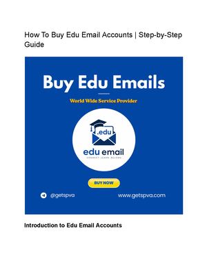 How To Buy Edu Email Accounts Step By Step Guide