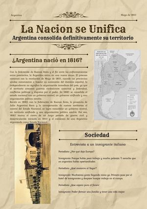Geografía: Victoria Santillán y Thiago Freire