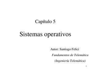 Sistemas Operativos