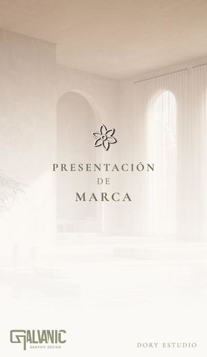 Presentación De Marca Dory Estudio