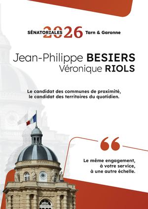 Besiers Riols Senat 2026
