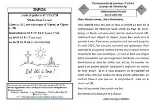 Bulletin Paroissial 12 2026