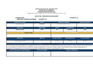Planificacion Parcial
