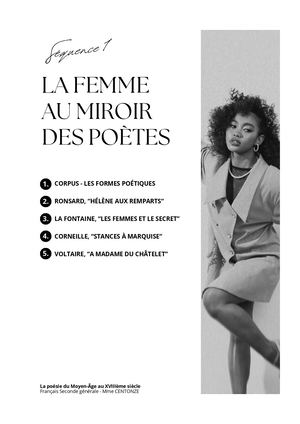 (Seq 1) La Femme Au Miroir Des Poètes - Français
