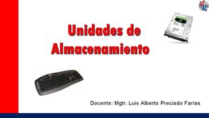 Unidades De Almacenamiento