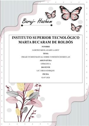 Ofimatica Trabajo Lan