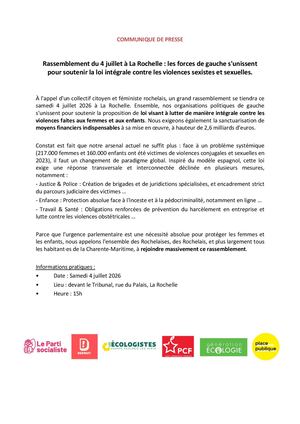 Cp Commun Loi Intégrale Et Rassemblement Du 4 Juillet