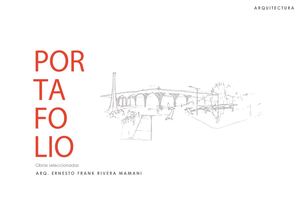 Portfolio Arq. Ernesto Rivera