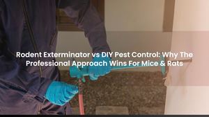 Rodent Exterminator vs DIY Pest Control: Why The Professional Approach Wins For Mice & Rats