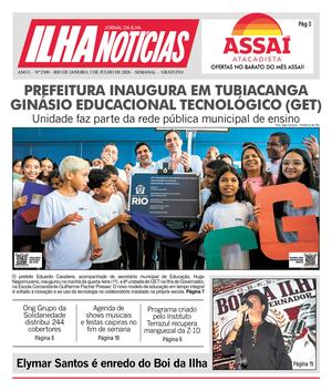 Jornal Ilha Notícias - Edição 2309 - 3/7/2026