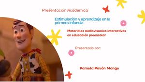 Estimulación Y Aprendizaje En La Primera Infancia Materiales Audiovisuales Interactivos En Educación Preescolar