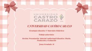 Revista Tecnología Educativa Y Materiales Didácticos