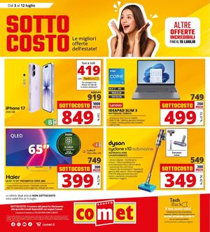 Volantino Comet Dal 03 Al 12 Luglio 2026