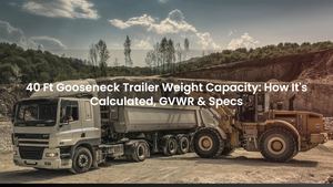 40 Ft Gooseneck Trailer Weight Capacity: How It's Calculated, GVWR & Specs