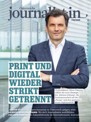 Österreichs Journalist:In 03/26 Vorschau