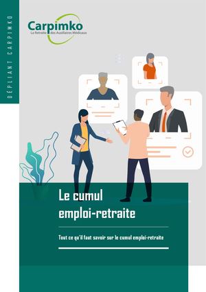 Dépliant Cumul Activité Retraite Juillet 2026