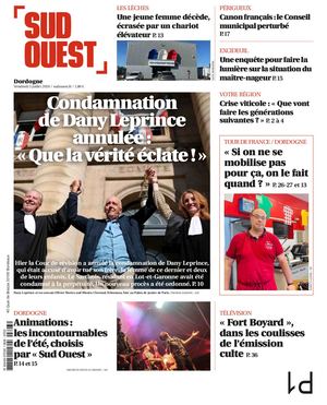 Sud Ouest Vendredi 3 Juillet 2026