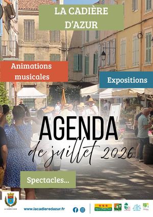 Agenda Juillet 2026