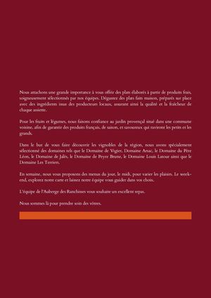 Menu Midi 2026FR