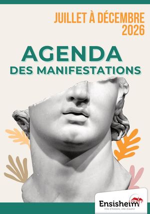 Agenda des manifestations du 2e semestre 2026 - Ville d'Ensisheim