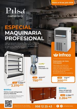 Especial Maquinaria Profesional