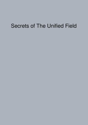 Secrets Of The Unified Calameo Re Edit 538187974590
