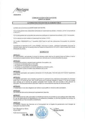 Ar26ur076-occupation du domaine public
