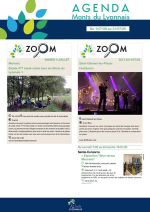 Agenda Juillet 2026
