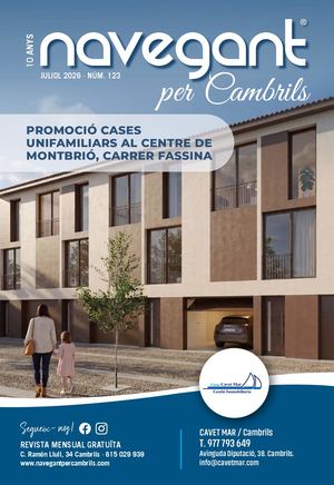 Navegant per Cambrils. Juliol 2026