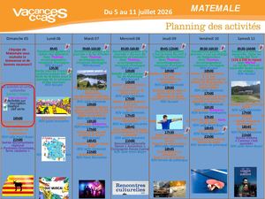 Semaine 28 Du 05 07 Au 11 07