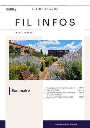 Fil Infos Du 05 07 26