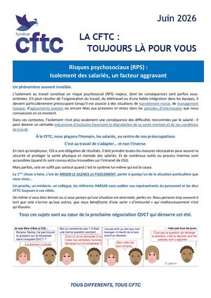 Cftc Bulletin D'information De Juin 2026