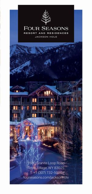 Four Seasons Jackson Hole Wyoming 6th Edition