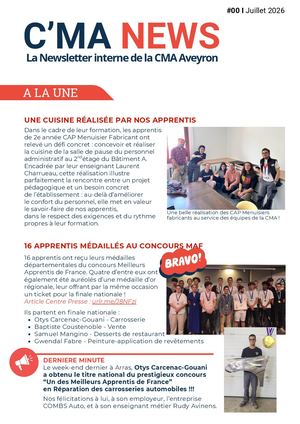 Newsletter Interne
