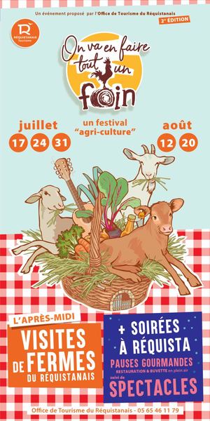 On va en faire tout un foin 2026 - visites de ferme + soirées