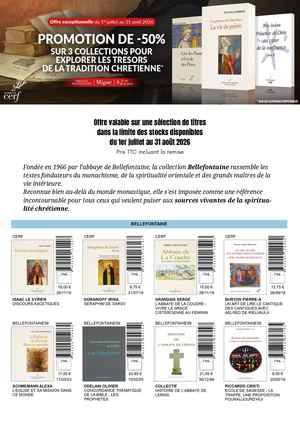 Promotion 50 % Bellefontaine