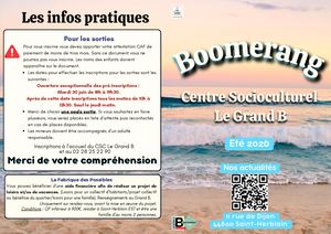 Boomerang été 2026