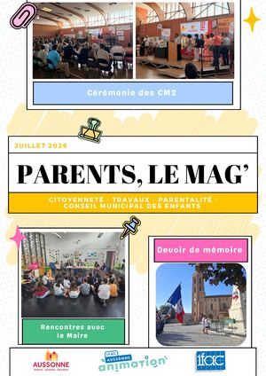 Parents, Le Mag'jf