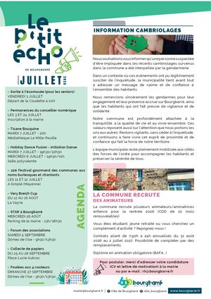 P'tit Echo - juillet 2026