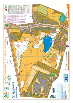 Parcours bleu 1,5 km