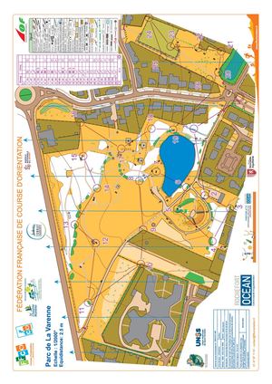 Parcours orange 1,8 km